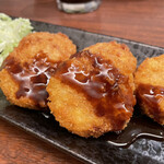 居酒屋 たつや - 一口ハムカツ500円