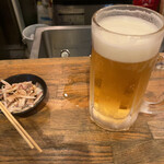 もつ焼き 福政 - お通し