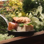 IZA - 京鴨むね肉と三州三河みりんゼリーのワンスプーンアップ