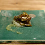 とんかつ 乃ぐち - 秋刀魚のコンフィ