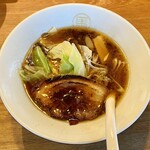 我馬 - 焦がしねぎ醤油ラーメン