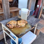 フクムラ山の家 - ローストチキン