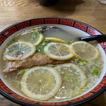 麺屋 秀 - レモンラーメン塩