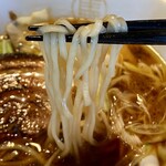 我馬 - 焦がしねぎ醤油ラーメン