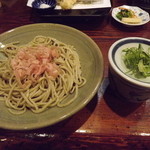 蕎麦 やすたけ - 「天ぷらとお蕎麦のおもてなし膳」のおろし蕎麦　ｈ25.4.26撮影