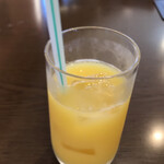 ステーキ 山 - オレンジジュース