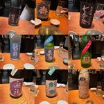 松濤 爛缶 - 日本酒の数々