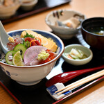 和海味処 いっぷく - 漁師のご馳走丼＠税込1,900円