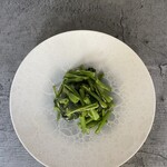 中国野菜の炒め（腐乳・蒜・蝦醤）