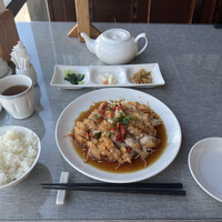 涵梅舫 銀座店 - 油淋鶏ランチ