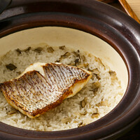 真鯛の土鍋めし