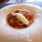 pantagruelico  - 岡﨑産ナスのトマトソースとマスカルポーネ