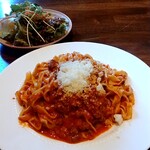 Saint Denis Cafe - 二度目利用。ミートソース。