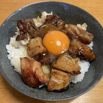中華蕎麦 とみ田 - 「お家で賄いご飯（TOKYO-X） タレ付き」350円