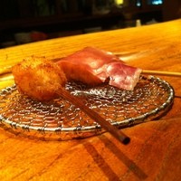 串揚げキッチン だん 十三店 - ハムバジル