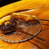 串揚げキッチン だん 十三店 - しいたけ