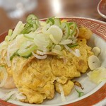 広州市場 - 卵と海老炒め