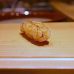 寿し おおはた - 牡丹海老の昆布〆