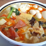 麺カフェ ひまわり - 酸辣湯麺