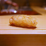 寿し おおはた - 牡丹海老の昆布〆