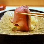 寿し おおはた - 北海道産鰤の炙り