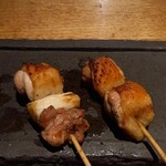 焼鳥 市松 - ねぎま、肩？