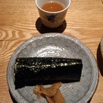 焼鳥 市松 - これはコースのしめの焼おにぎり