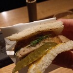 焼鳥 市松 - 思わず、んー！！って言っちゃったパテサンド❤️