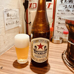 Yakiniku Bonzu - 瓶ビール　500円