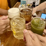 サンダー酒場 - カンパイ　5名いますから