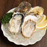 Oyster from Hyogo Prefecture (raw/steamed)