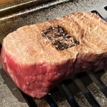 焼肉 肉萬 - 焼く