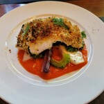 鱸のパン粉焼き