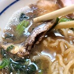 烈志笑魚油 麺香房 三く - 