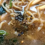 烈志笑魚油 麺香房 三く - 