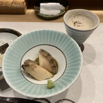 Tsukiji Sushi Omakase - 煮アワビ・すり流し生落花生
