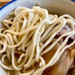 那覇そば処 たからまちがー - 麺は中太のもっちり