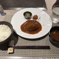 鉄板ダイニング織部 - ハンバーグ