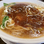 源烹輪 - ふかひれの醤油とろみ麺