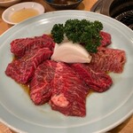 炭焼 金竜山 - ハラミ　タレ