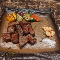 宮崎尾崎牛 鉄板焼き 吟 梅田ヒルトンプラザウエスト - 