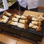 柚木元 - 焼き松茸