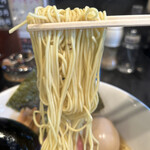 上州濃厚中華蕎麦 はたお商店 - 綺麗な細麺