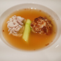 みこころ 無添加チャイナ935 - 白子2種は蒸しと焼の食べ比べ