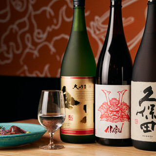 [A wide variety of rare sake] Japanese sake that goes well with yakitori. Saturdays from 16:00, Sundays and holidays from 15:00