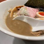 酒肴場 屯 - とろっと粘度のあるスープ