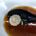 中華麺房 東龍 - ナルトは「の」の字♯