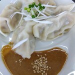中華麺房 東龍 - この「タレ」がとても水餃子にあっていて美味❤️