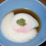 弁慶 - 半熟玉子のとろろ添え