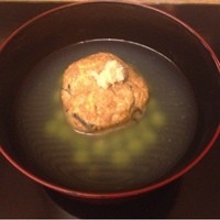 京都和久傳 - タケノコ飛竜頭うすい豆